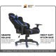 Green Soul GS-600 Beast Series Gaming Chair (Black & Blue)